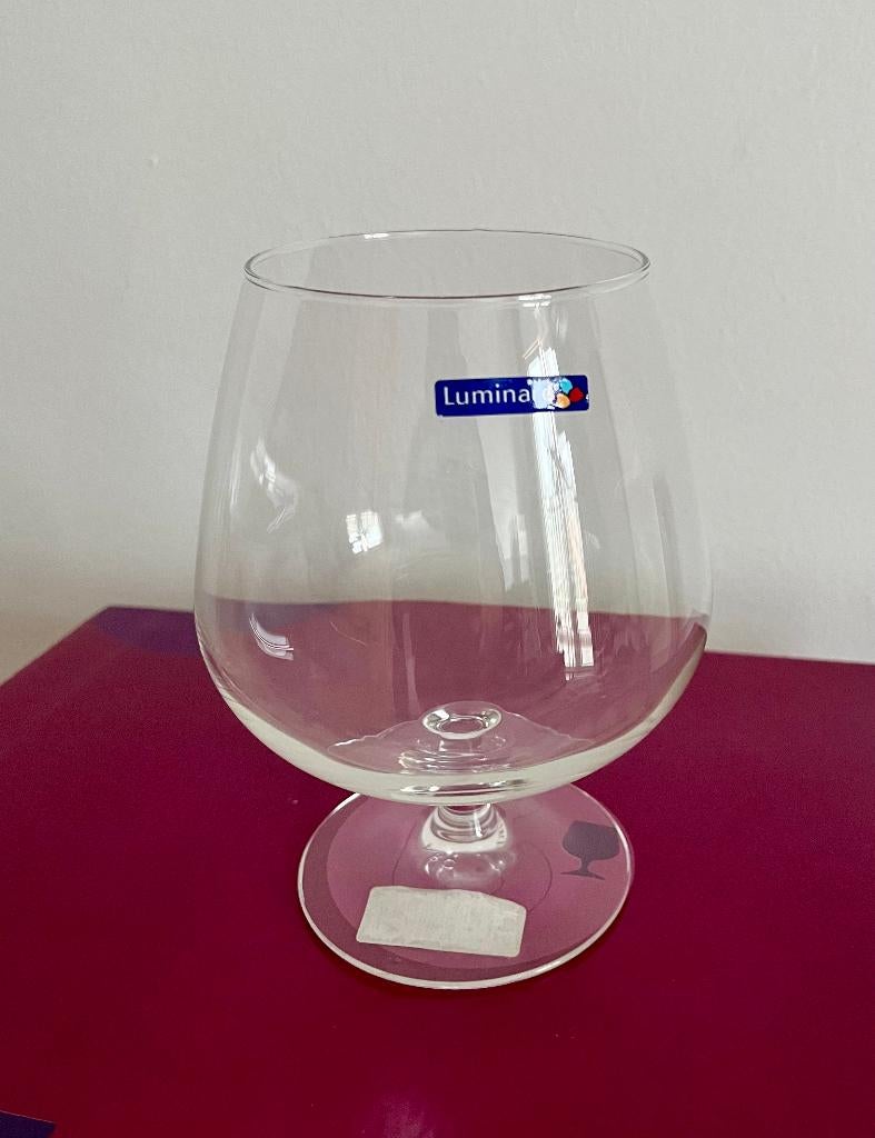 Luminarc cognac glazen, Verzamelen, Glas en Drinkglazen, Ophalen, Nieuw, Overige typen