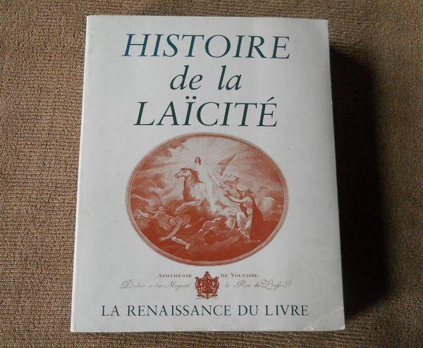 Histoire de la laïcité en Belgique et en France (H. Hasquin), Enlèvement ou Envoi, Utilisé, Hervé Hasquin