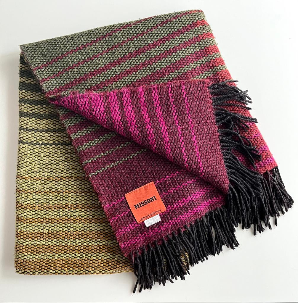 Plaid van Missoni, Huis en Inrichting, Woonaccessoires | Plaids en Woondekens, Ophalen, Gebruikt