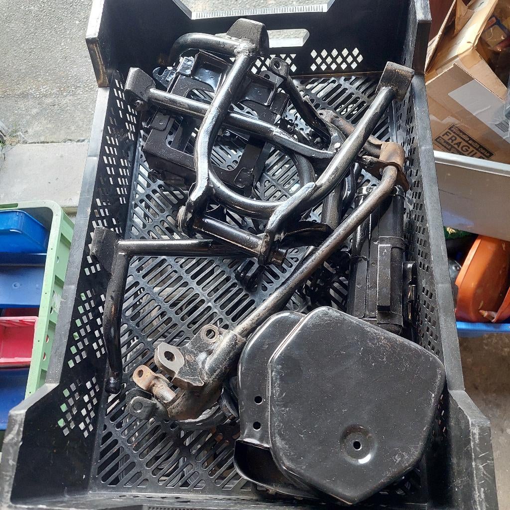 Honda en Yamaha onderdelen, Ophalen, Gebruikt