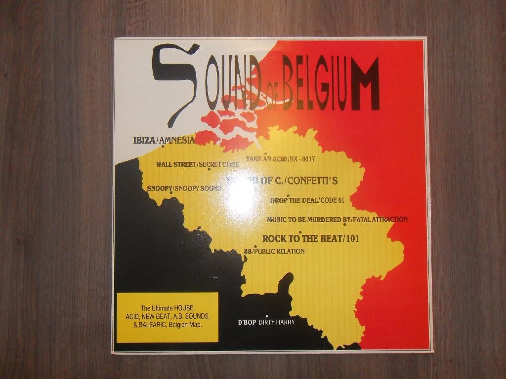 Sound of Belgium, Cd's en Dvd's, Ophalen of Verzenden, Gebruikt, 12 inch