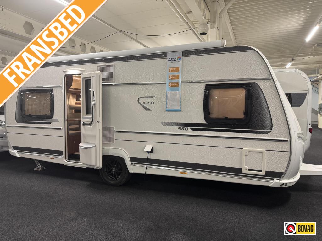 Fendt Opal 560 SRF, Caravanes & Camping, Jusqu'à 4, 6 à 7 mètres, Lit dans la longueur, Poêle