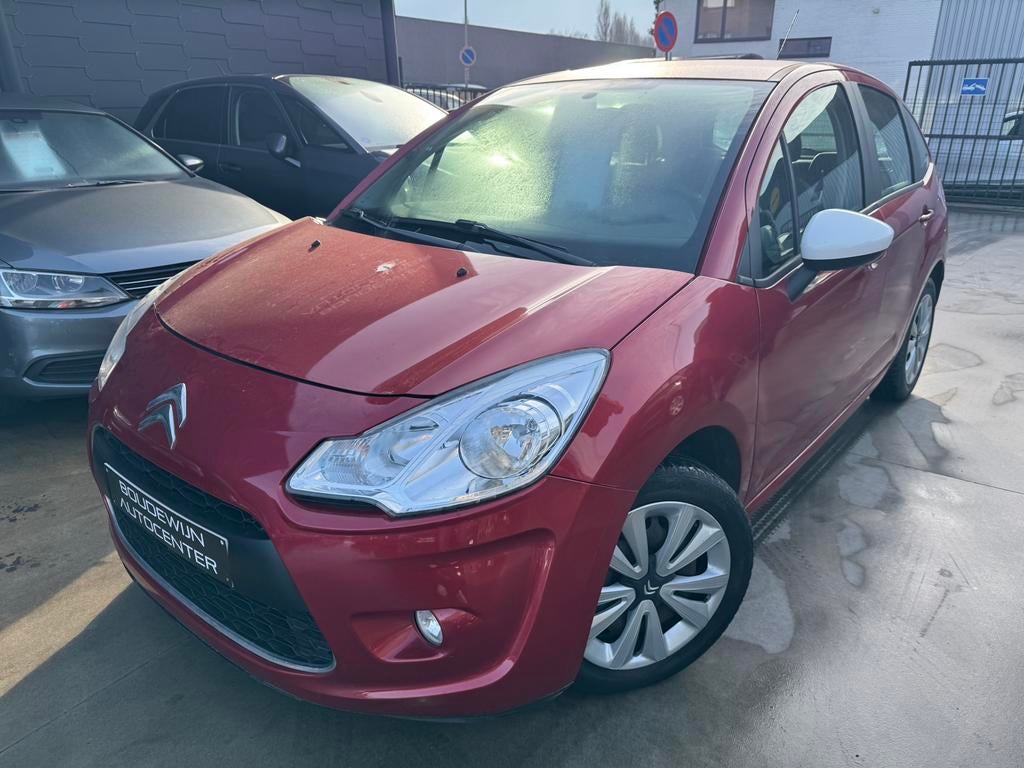 Citroën C3 1.2Benzine 168.xxxkm/Parkeersensor,Garantie, Voorwielaandrijving, Stof, Parkeersensor, Zwart