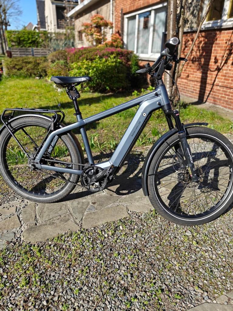 Riese Muller Charger, Fietsen en Brommers, Elektrische fietsen, Gebruikt, 51 tot 55 cm, 50 km per accu of meer, Ophalen