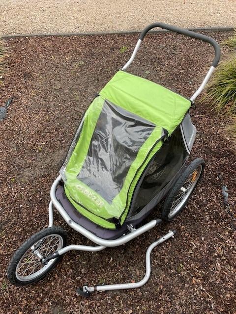 croozer fietskar 2 kids, 40 à 60 kg, Pliable, Croozer, Enlèvement