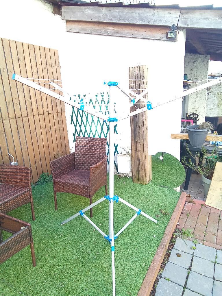 Séchoir parapluie idéal pour camping-car, Enlèvement, Comme neuf, Séchoir