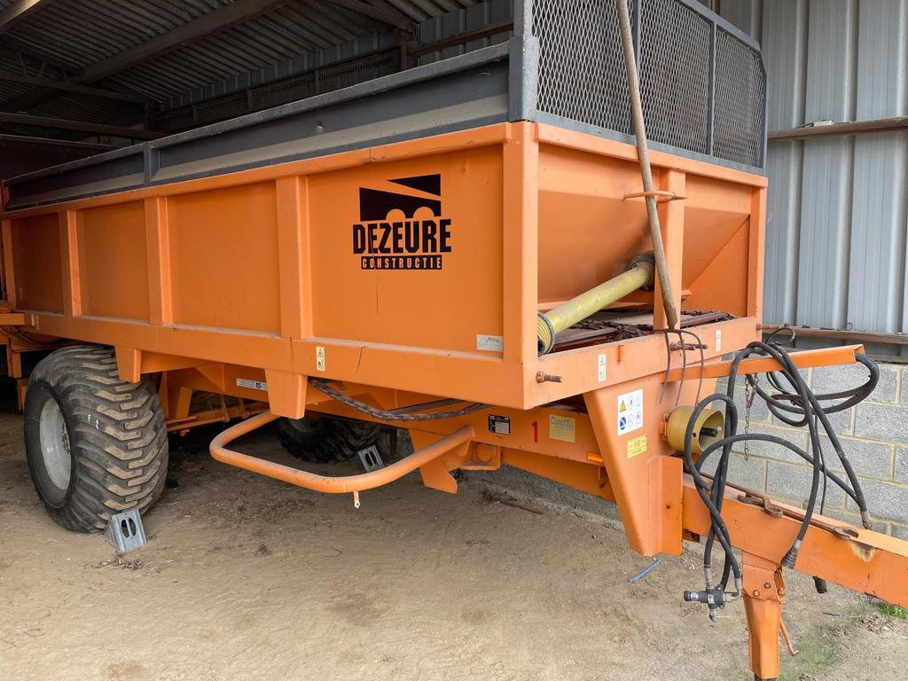 Dezeure mestkar, Enlèvement