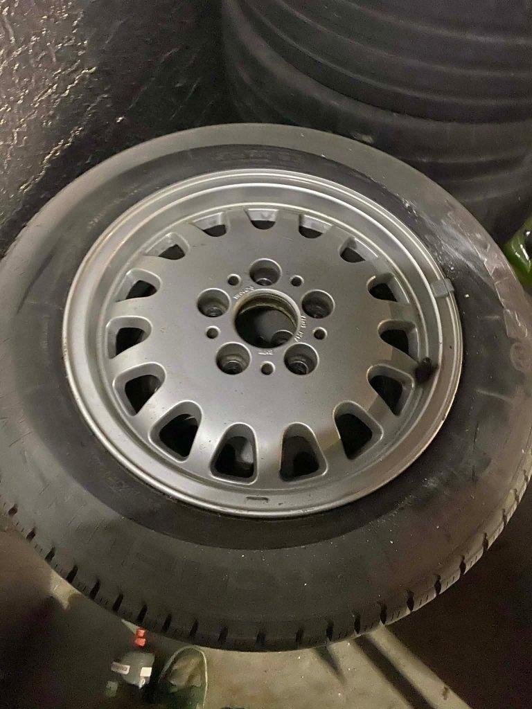 BMW E36 15inch kroonkurk velgen, Enlèvement, 15 pouces, Pneus et Jantes