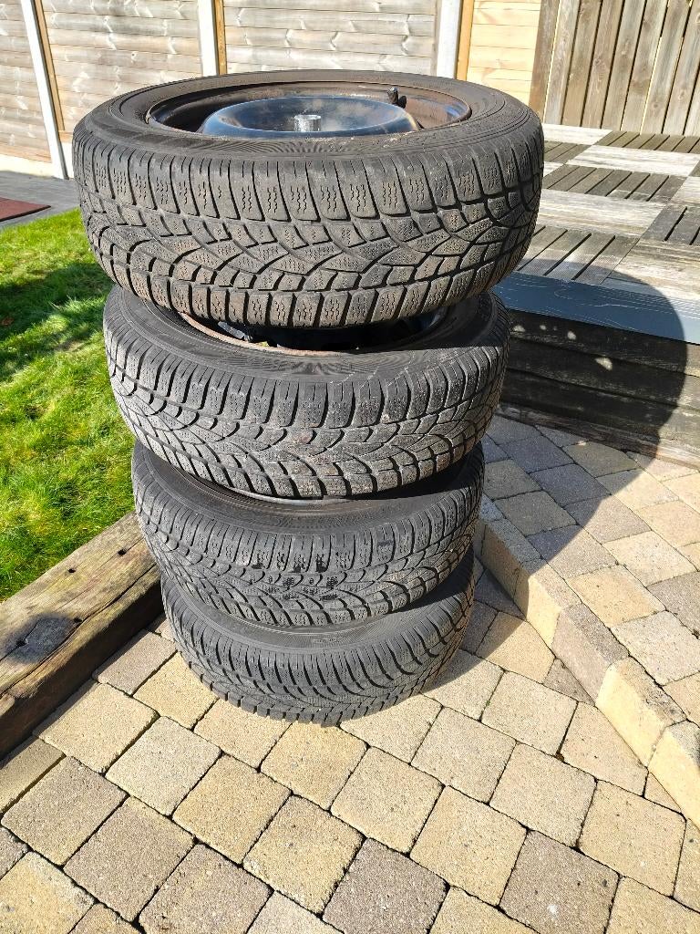 Stalen velgen met premium winterbanden, Ophalen, Winterbanden, Velg(en)