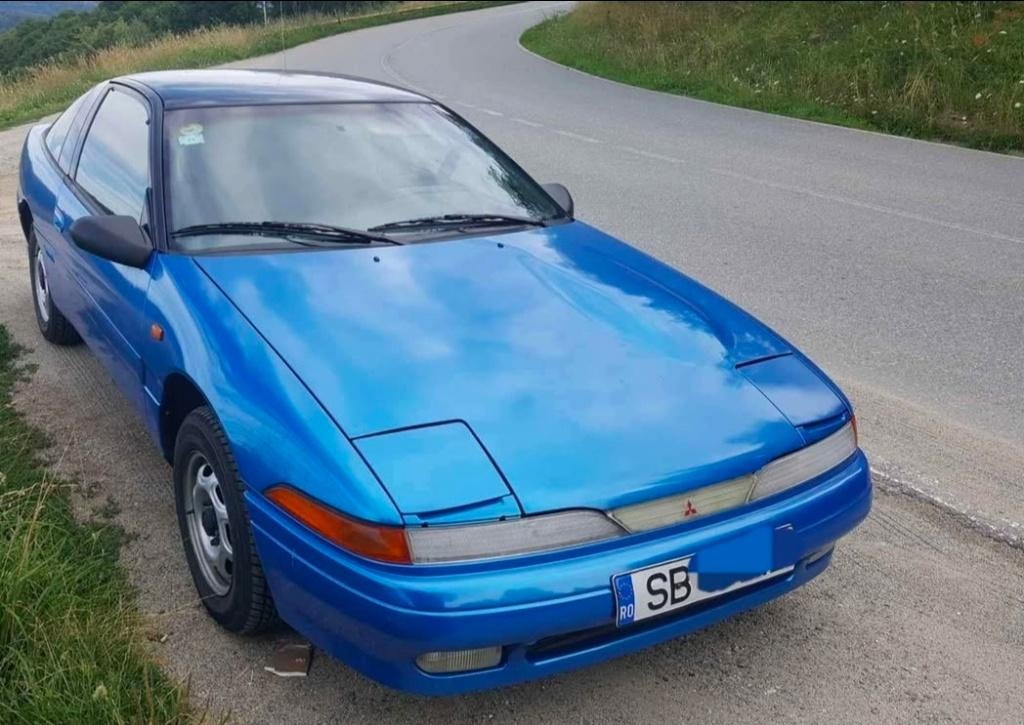 Mitsubishi Eclipse, Auto's, Voorwielaandrijving, Stof, Blauw, Eclipse