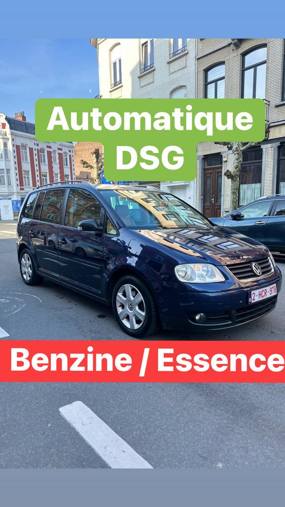 DSG essence 1.6i volkswagen touran Etat ParfaitLEZ2030, Autos, Achat, Automatique, Particulier, Essence