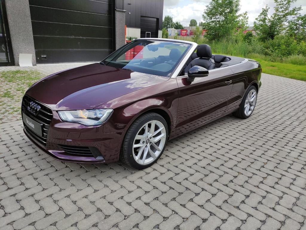 Audi A3 Cabrio 2.0 tdi euro 6 S-tronic, Auto's, Audi, 4 zetels, 4 cilinders, Cabriolet, Leder