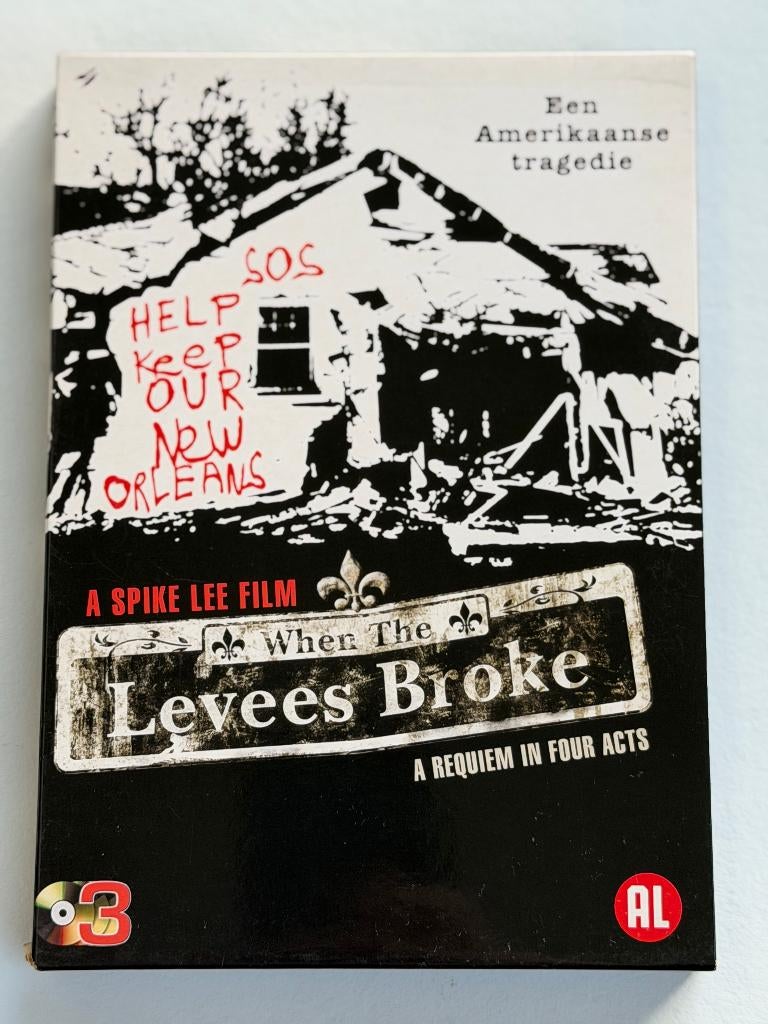 When The Levees Broke (Spike Lee) 3-DVD, Cd's en Dvd's, Dvd's | Documentaire en Educatief, Gebruikt, Alle leeftijden, Boxset, Natuur