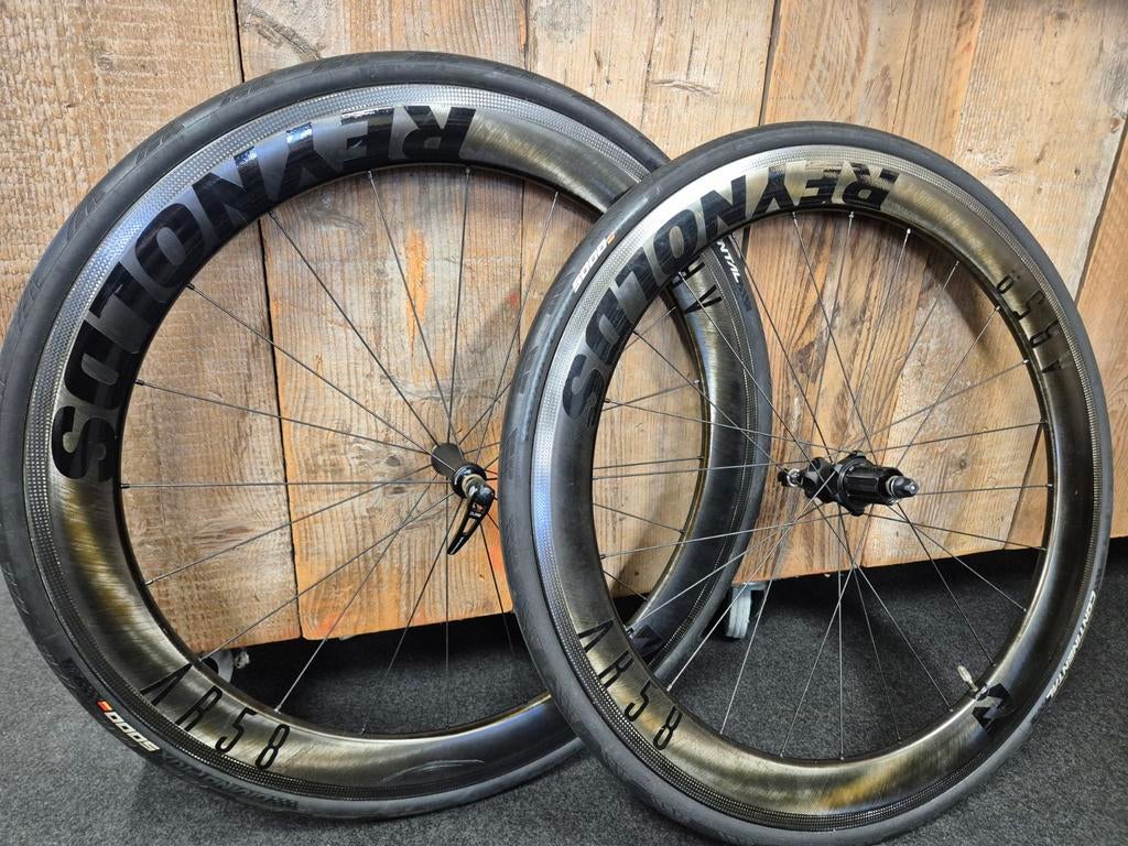 60mm carbon wielen velgrem, Fietsen en Brommers, Fietsonderdelen, Ophalen, Carbon