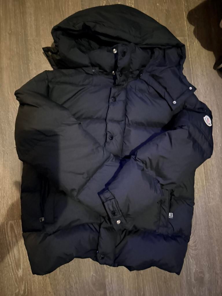 « Doudoune noire Moncler pour homme, taille M, 100 % authent, Moncler, Enlèvement, Porté, Taille 48/50 (M)