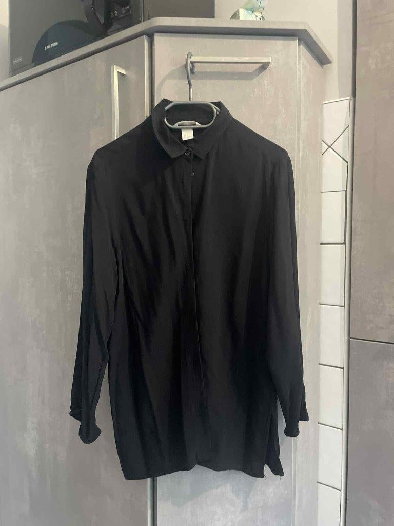 H&M XS zwart SHIRT, Kleding | Dames, H&M, Zwart, Ophalen of Verzenden, Zo goed als nieuw