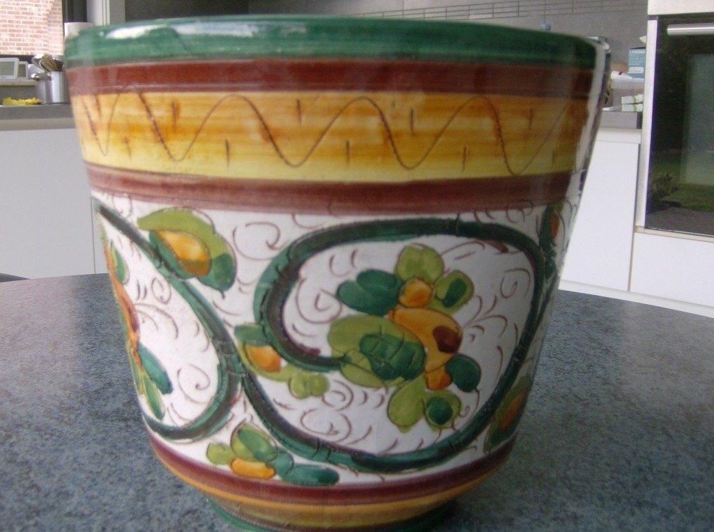 Bloempot - diameter 22 cm, Ophalen