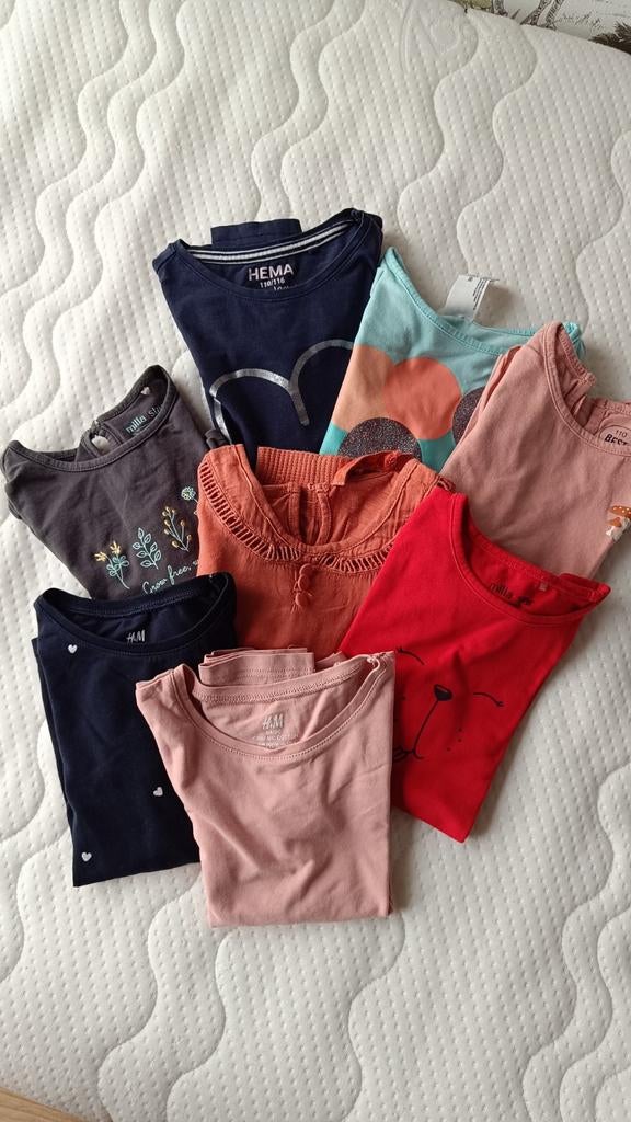 Pakket meisjes kleding 58 stuks, Maat 110, Kinderen en Baby's, Ophalen