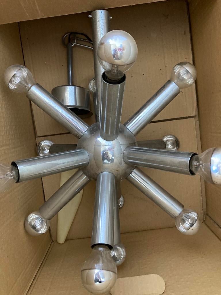 Oude luster, Ophalen, Gebruikt