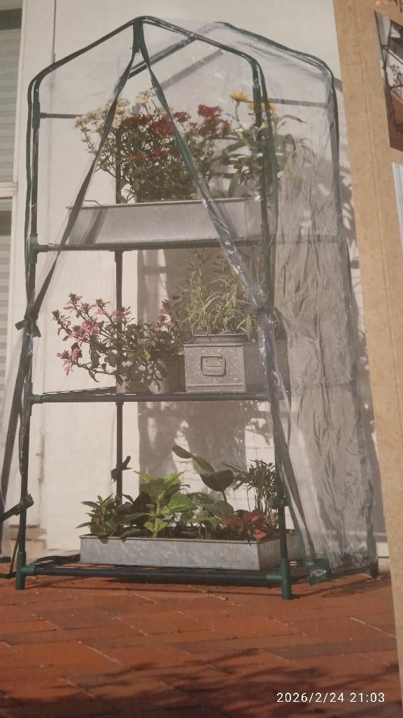 Serre neuf, Enlèvement ou Envoi, Plastique, Serre