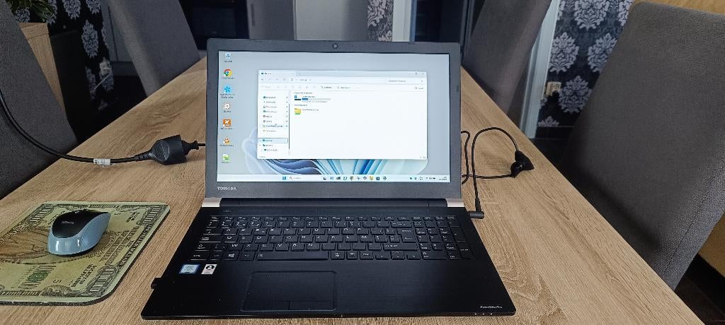 Ordinateur portable Toshiba Satellite Pro A50C 15,6 pouces, Enlèvement ou Envoi, 8 GB, Reconditionné, SSD