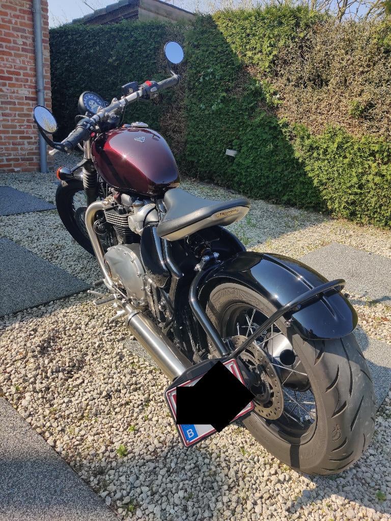 Triumph Bobber 1200 cc, Motos, Motos | Triumph, Particulier, Chopper, plus de 35 kW, 2 cylindres, Permis Moto A, ABS, Éclairage LED