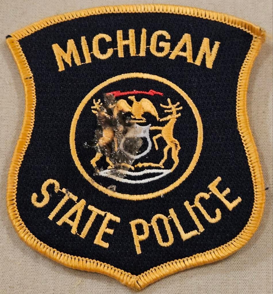 Michigan State Police (MSP) patch
Dit is een uni, Verzamelen, Ophalen of Verzenden