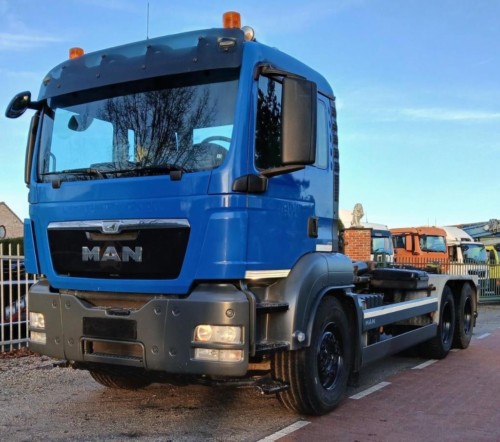 MAN TGS 33440 6x4 met containersysteem nr 31, Automaat, Euro 5, MAN, Bedrijf