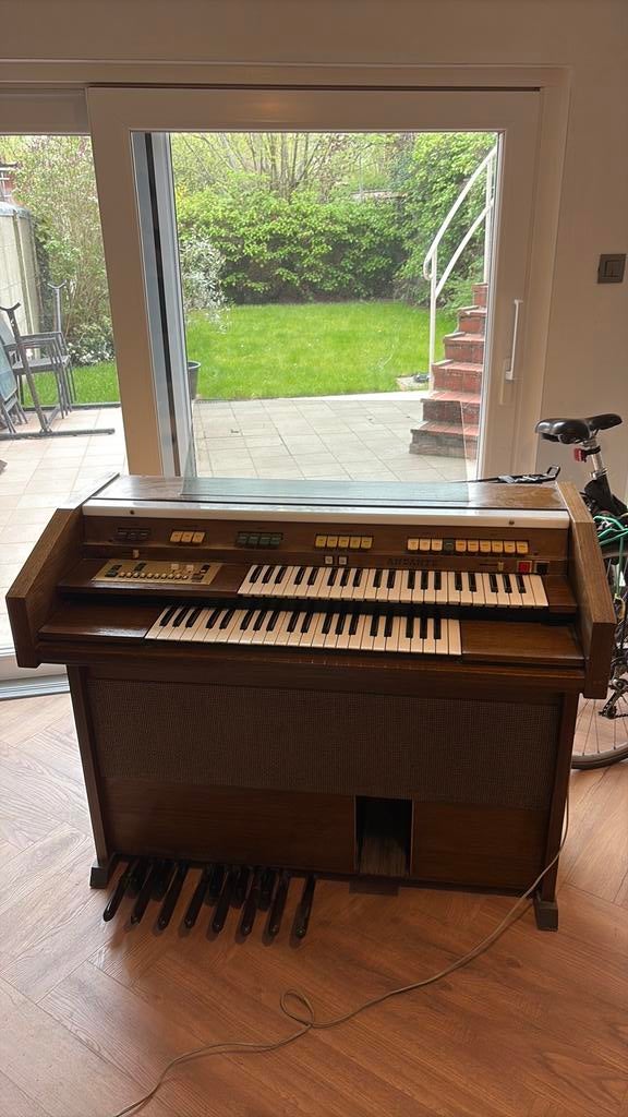 Vintage Orgel piano Andante Riha 142 940, Ophalen, Zo goed als nieuw, Orgel
