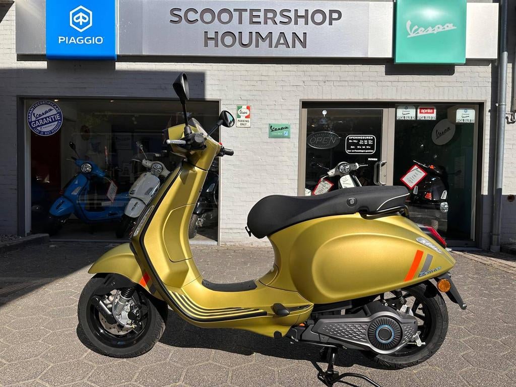 Vespa Sprint S ELETTRICA VERDE AMBIZIOSO (nr.18), Fietsen en Brommers, Nieuw, Elektrisch, Vespa S