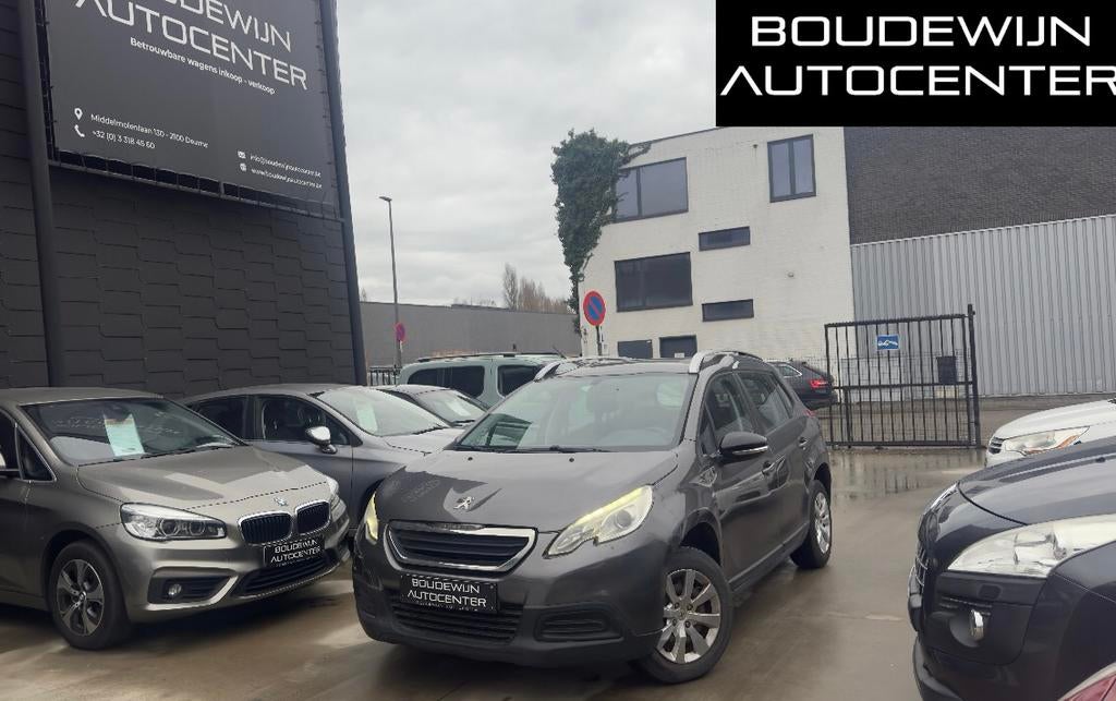 Peugeot 2008 1.2Benzine 111.xxxkm 2015 / Garantie, Voorwielaandrijving, Stof, Zwart, Electronic Stability Program (ESP)