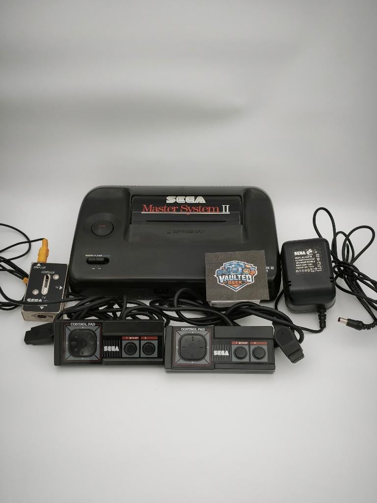 Sega Master System II Console Getest 2 Controllers, Master System, Met 2 controllers, Ophalen of Verzenden, Gebruikt