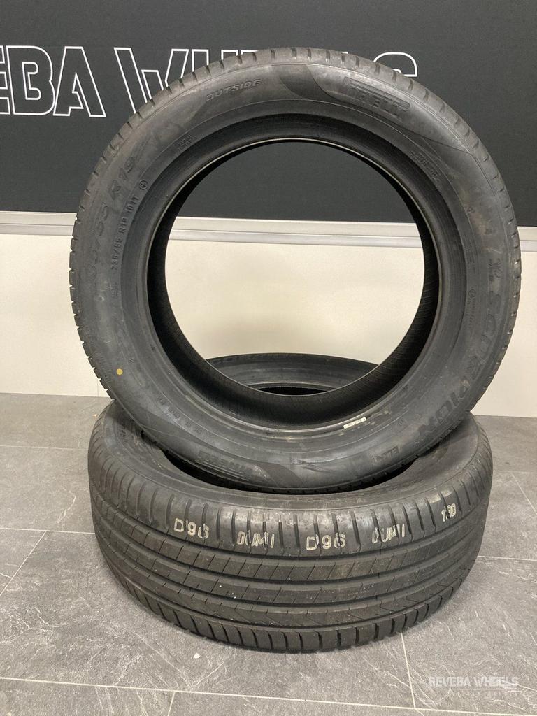 2x 235/55/19 101T AO Pirelli Scorpion Elect zomer banden, 19 inch, Gebruikt, -, -