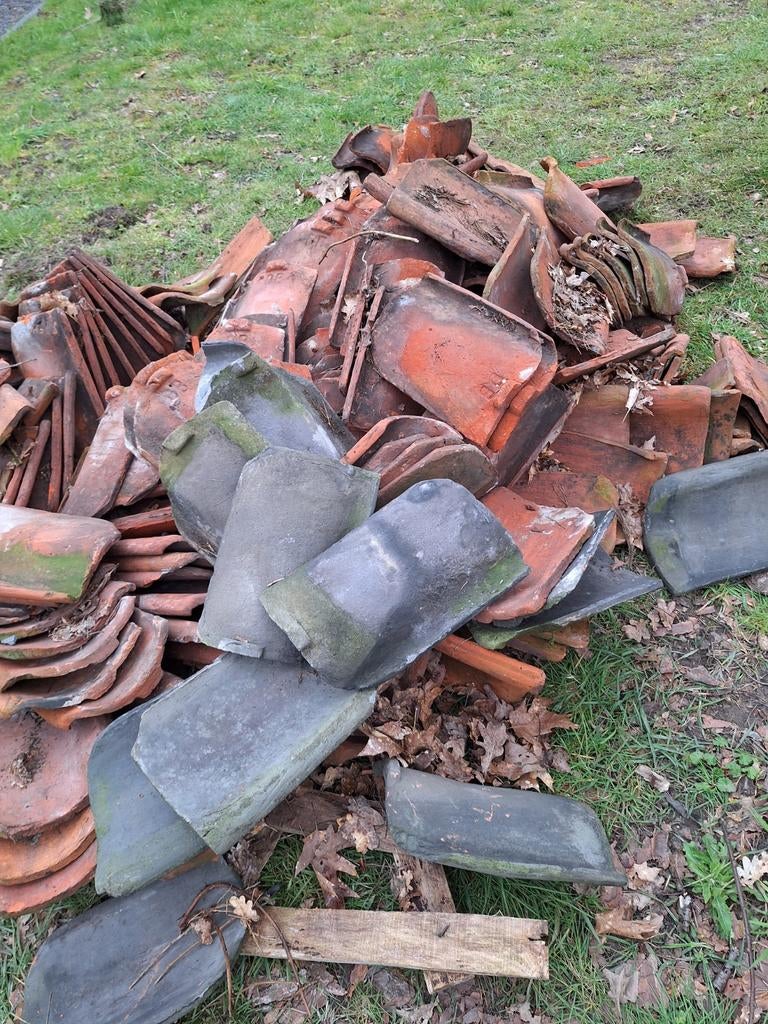 Boomse dakpannen, Doe-het-zelf en Bouw, Ophalen, Dakpannen