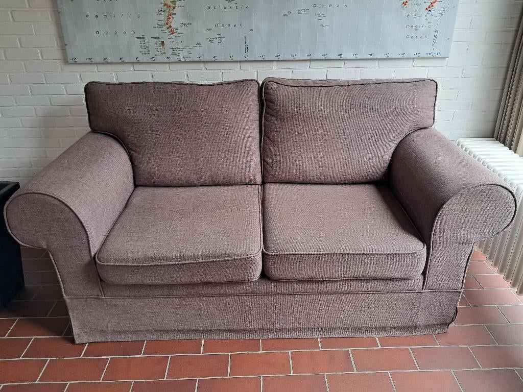 Canapé double, Maison & Meubles, 75 à 100 cm, Enlèvement, Utilisé, Deux personnes