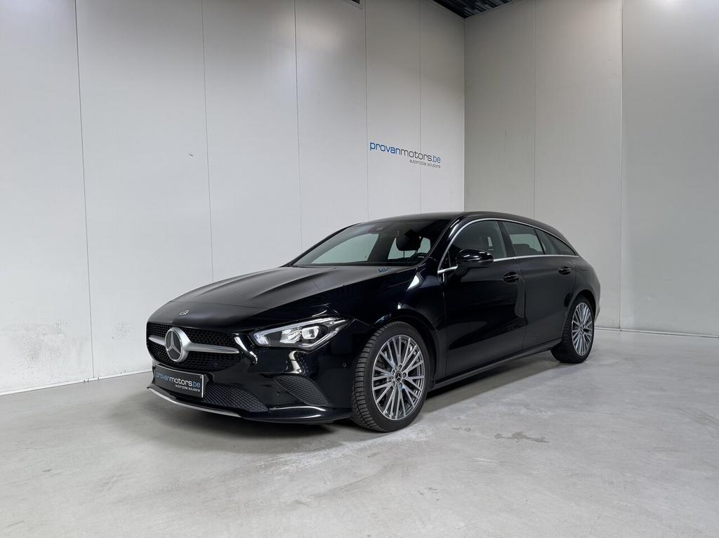 Mercedes-Benz CLA 200 CDI Shooting Break Autom. - Airco - G, 4 cilinders, 0 kg, Zwart, 150 pk