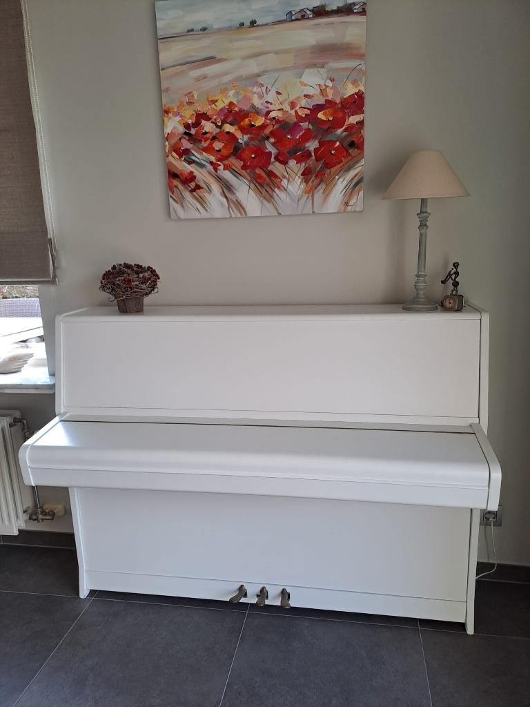 Piano, Musique & Instruments, Pianos, Enlèvement, Utilisé, Blanc, Piano