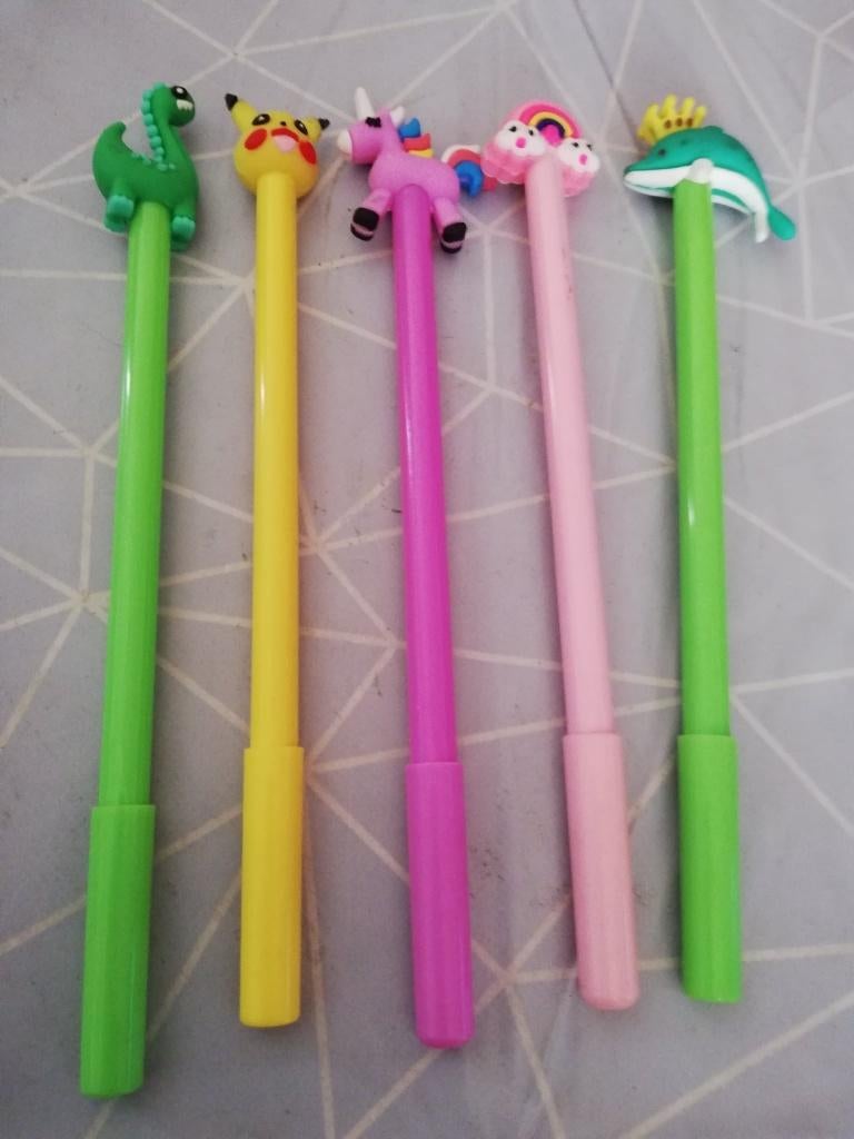 Set van 5 balpennen, Verzamelen, Pennenverzamelingen, Ophalen of Verzenden, Nieuw, Overige typen, Overige merken