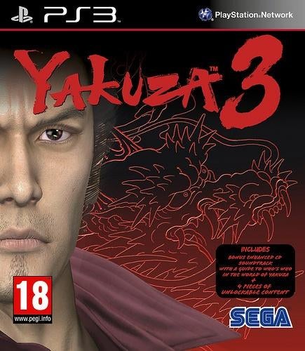 Yakuza 3, Enlèvement ou Envoi, 1 joueur, À partir de 18 ans, Aventure et Action