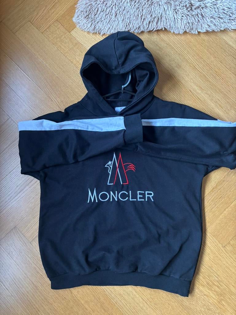 Moncler hoodie, Ophalen of Verzenden, Zo goed als nieuw, Maat 46 (S) of kleiner, Zwart