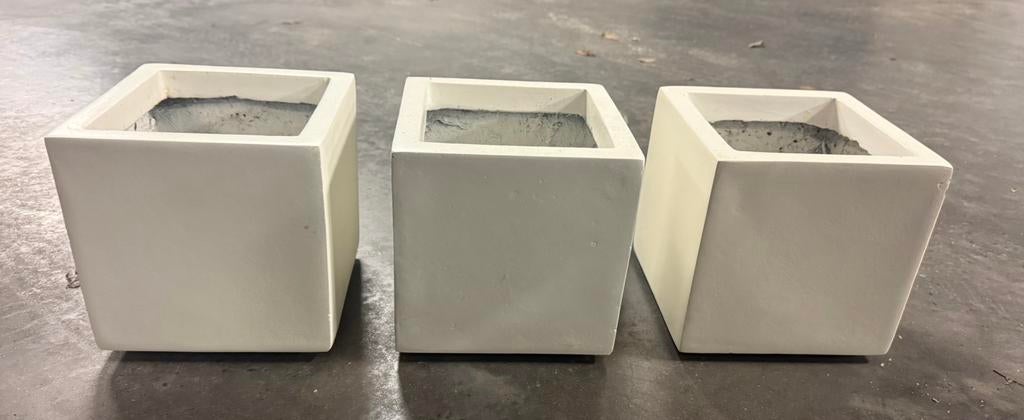 3 x Capi Lux Terrazzo 20x20x20, Tuin en Terras, Ophalen, Zo goed als nieuw