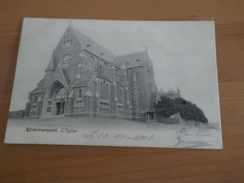 chaufontaine chevremont l'église, Enlèvement ou Envoi, Affranchie, Liège