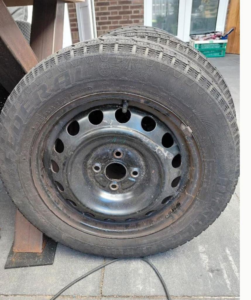 Originele stalen velgen 14inch, Auto-onderdelen, 14 inch, Gebruikt, Velg(en), 175 mm