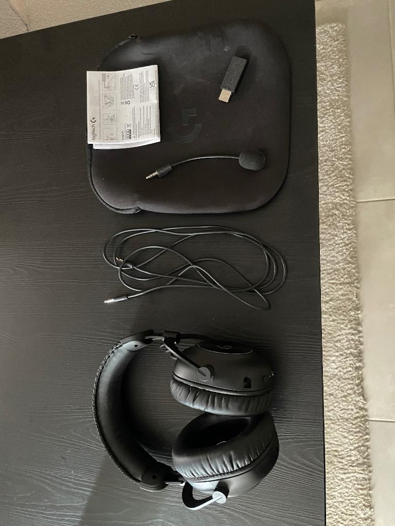 Logitech gamingheadset, Computers en Software, Headsets, Ophalen, Logitech, Mute-functie, Nieuw