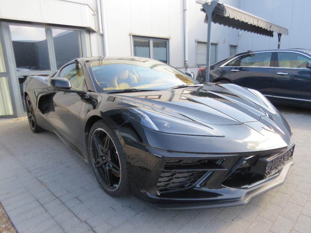 Chevrolet C8 Stingray 3LT 6.2 V8 coupé, Auto's, Automaat, Achterwielaandrijving, USB, Zwart