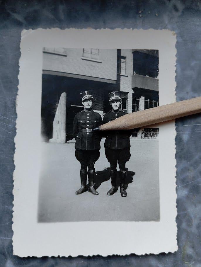Gendarmerie / Rijkswacht / WW2 / Photo 2, Enlèvement ou Envoi, Autres, Photo ou Poster