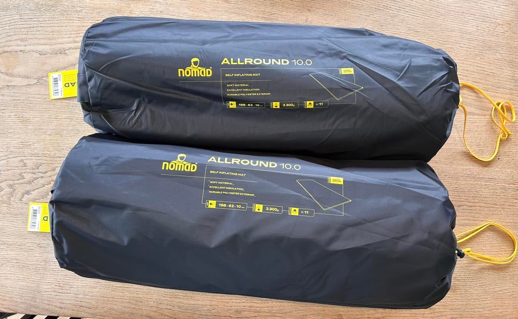 Matelas neufs auto gonflables AllRound 10.0, Caravanes & Camping, Enlèvement, Neuf