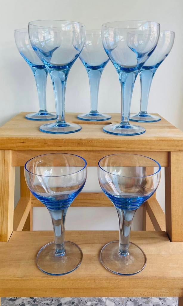 7 glazen dessertkommen Luigi Bormioli, Verzamelen, Ophalen of Verzenden, Zo goed als nieuw