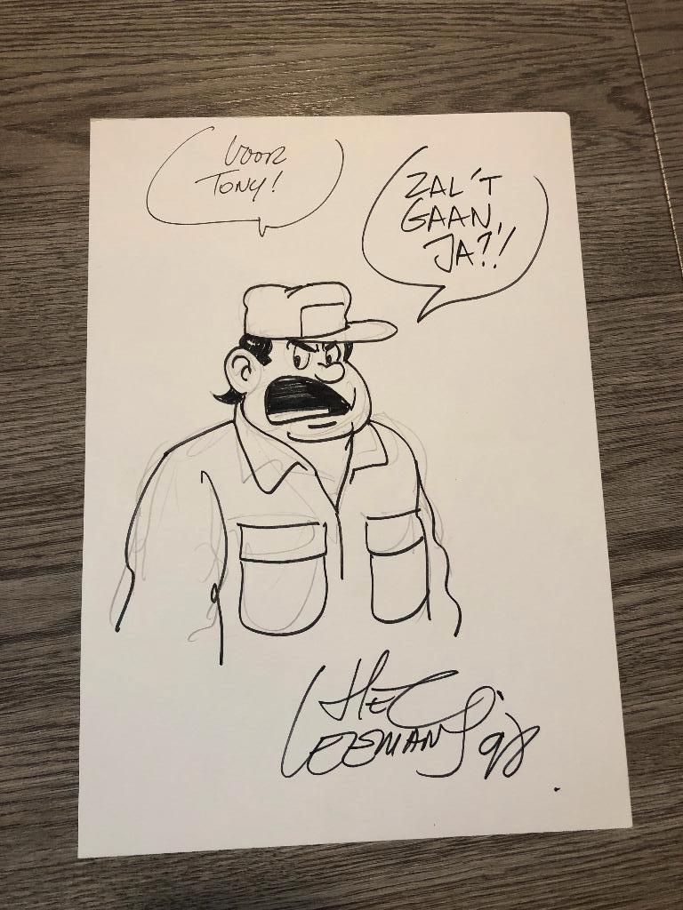 Dessin original : FC de Champions Van Hec Leemans, Enlèvement ou Envoi