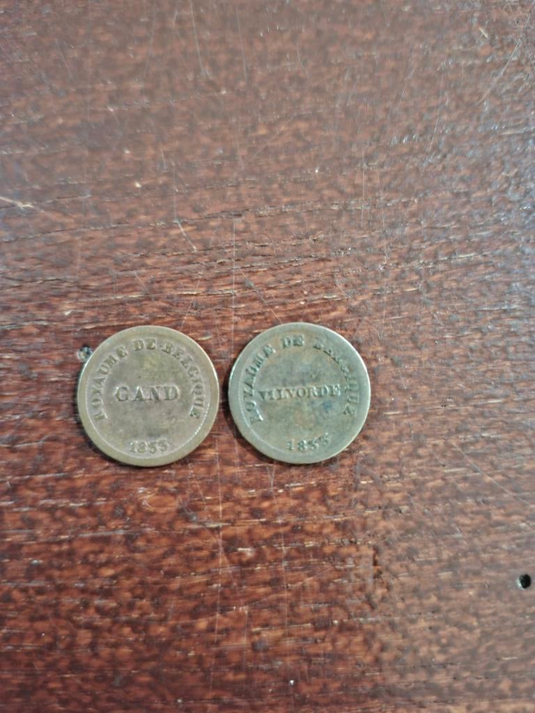 Noodgeld belgie 1833, Postzegels en Munten, Bankbiljetten | België, Ophalen